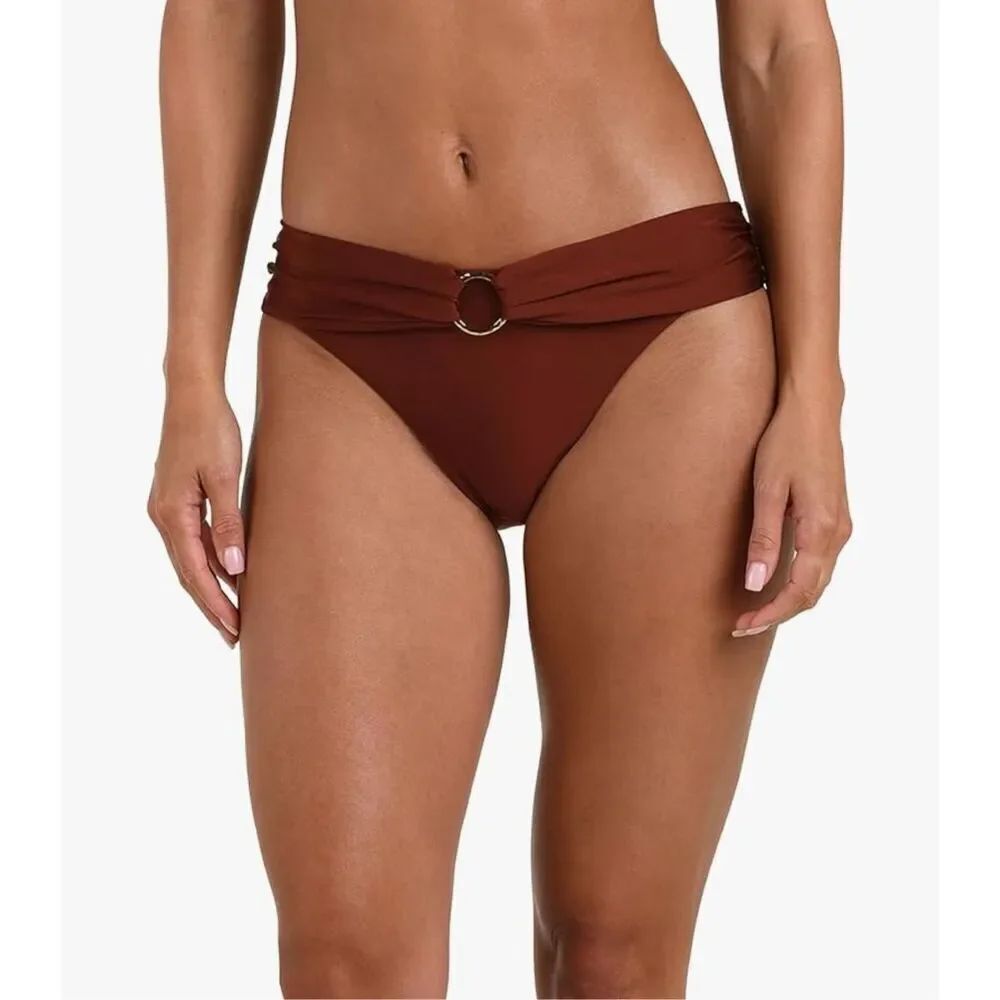 Sunshine 79 Womens Ring Sash Hipster Bikini Swimsuit Bottom